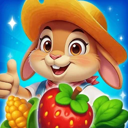 Ícone de Munch Farm: Match Merge